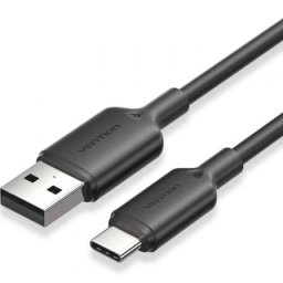 Vention CTQBH Cable USB 2.0 Tipo-C 2m 60W 480Mbps Negro