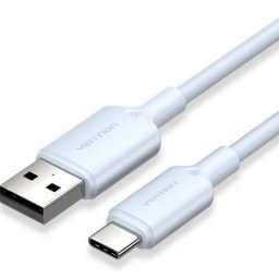 Cable Vention CTQLH USB 2.0 Tipo-C a USB-A 60W 480Mbps 2m Azul