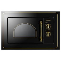 Microondas Infiniton IMW-RU20 20L 800W Grill 1000W Integrable Acabado Negro Rústico 8 Programas