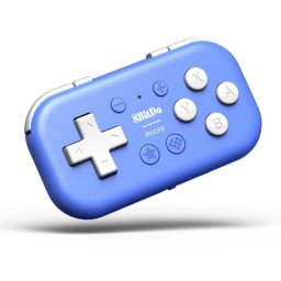 Mando 8Bitdo Micro Azul Inalámbrico Android Switch PC iOS USB C