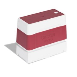 Sello Rojo Brother PR2770R6P 27 x 70 mm Pack 6 Unidades