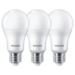 Bombilla LED Philips 13W E27 Blanco Cálido 1521 lm Pack 3