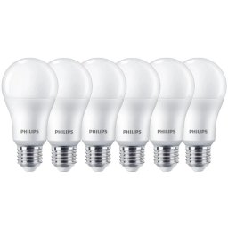 Philips Bombilla Led (pack 6un) 3W (Eq. 100W) Blanco frio (4000K) 1521lm