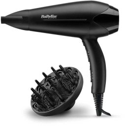 Secador de Pelo con Difusor BaByliss Power Dry D563DE 2100W 3 Temperaturas 2 Velocidades Accesorios Negro