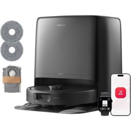 Robot Aspirador y Fregasuelos Roborock Qrevo 2 Pro con Autovaciado Navegación Inteligente 25000 Pa