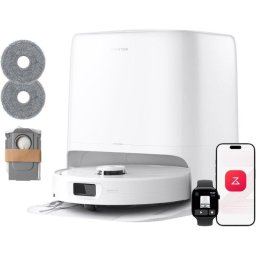 Robot aspirador y fregasuelos Roborock Qrevo 2 Pro con navegación inteligente, autovaciado, 25000 Pa, funcionamiento silencioso