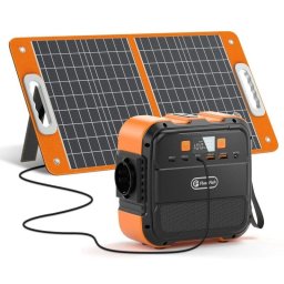 Estación de energía Flashfish A101 98Wh 6 puertos AC, DC, USB Batería Li-ion Cargador solar