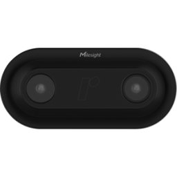 MILESIGHT MIL VS125-P BL - Sensor de contador de personas, 2,2 - 6 m, PoE, negro