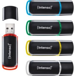 INTENSO 3511595 - Memoria USB Línea de Negocio Multipack 5x64GB USB 2,0