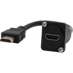 EXSYS EX-49162 - Módulo de tipo D, conector hembra/macho HDMI, 20 cm