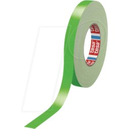 TESA 04651GN-19 - Cinta de tela tesaband® Premium, tejido abierto, 19 mm, verde