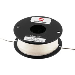 MONACOR MON LSIP-27/1 - Bobina de aire, 0,27 mH, Ø 1,0 mm