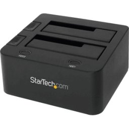 STARTECH.COM ST SDOCK2U33 - Estación de acoplamiento dual 2,5"/ 3,5" SATA HDD/SSD, US