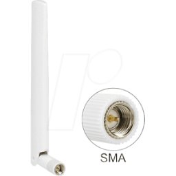 DELOCK 88790 - Antena, 4G, conector SMA, WLAN, Bluetooth, articulación b