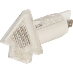 RAFI 157.1002 - Lámpara de señal, incolora, 230 V, Ø 10 mm, flecha