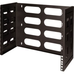 LOGILINK W08B40B - Soporte de pared de 19", 8 U, negro