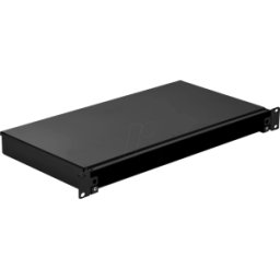 EFB-ELEKTRONIK EFB VSB-F-SW - Caja de empalme, 1U, sin placa frontal, despoblado, negro