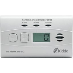 KIDDE X10-D2 - Detector de monóxido de carbono con pantalla
