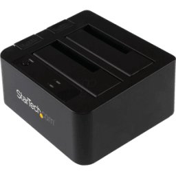 STARTECH.COM ST SDOCK2U313 - Estación de acoplamiento dual 2,5"/ 3,5" SATA HDD/SSD, US