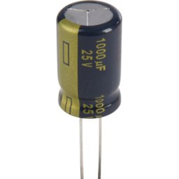 PANASONIC FC-A 1000U 25A - Elko radial, 1000microF, 25V, 105 °C, ESR baja, AEC-Q200