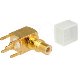 DELOCK 65851 - Adaptador SMC hembra 90°, acodado, PCB
