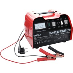 EUFAB LADER CB20 - Cargador CB20, para baterías de plomo, 12 / 24 V.