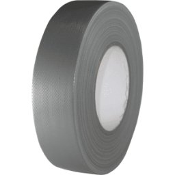 PRIOTEC PB SI5038 - Cinta reforzada industrial, 38 mm x 50 m, plateada