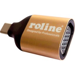ROLINE GOLD ROLINE 12033233 - Adaptador USB-C > VGA St./Bu., 1080p 60Hz