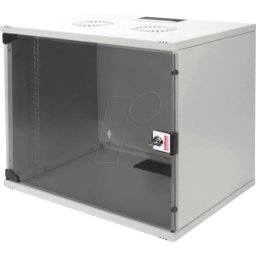ROLINE 26210017 - Carcasa de pared de 19", 9U, fondo 400mm, gris