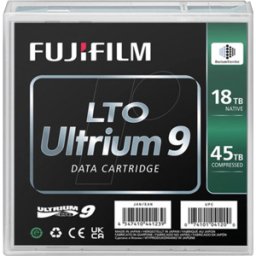FUJIFILM FUJI LTO 9 - Cinta LTO ULTRIUM 9, 18 TB (45 TB), Fuji