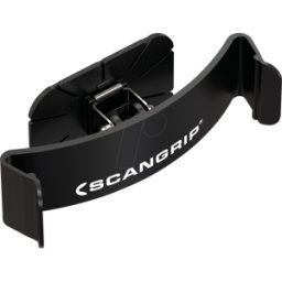 SCANGRIP 3.5797 - Soporte para casco con VISTA EN I, con placa de montaje como bas