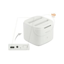 DELOCK 63084 - Estación de acoplamiento 2x 2.5 SATA HDD/SSD, USB 3.1
