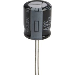 PANASONIC FR-A 270U 35A - Elko radial, 270microF, 35V, 105 °C, baja ESR