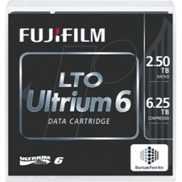 FUJIFILM FUJI LTO 6 - Cinta LTO ULTRIUM 6, 2,5 TB (6,25 TB), Fuji
