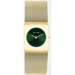 Calvin Reloj de mujer CK Pulse 25100136 de acero dorado.