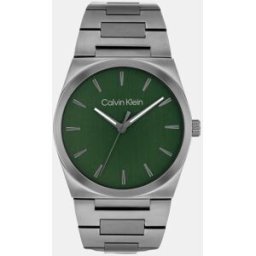 Calvin Reloj de hombre CK Empower 25200545 de acero gris. Verde