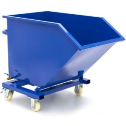 HBM contenedor basculante móvil de 240 litros