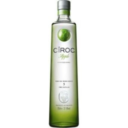Cîroc Croc Apple Vodka - Delicioso sabor a manzana, 70 cl, 37,5% - Compra online en Francia