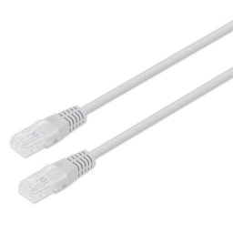 PcCom Essential Cable de Red RJ45 Cat6 UTP CU AWG24 hasta 1000Mbps 50cm Gris