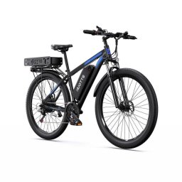 Bicicleta Eléctrica DUOTTS C29-k 750W 48V Doble Batería 29" Frenos Hidráulicos Azul Negro