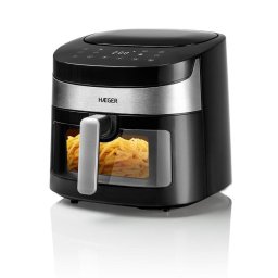 Freidora de Aire Haeger AF-D80.008A 8L 1800W con Temporizador y Control Táctil