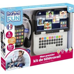 Kit Educativo Interactivo InfiniFUN Mi Primera Oficina 2+ Años Luces y Sonidos