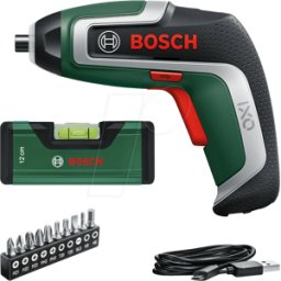 BOSCH 06039E0008 - Atornillador inalámbrico, IXO 7, Level Set