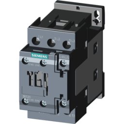 SIEMENS 3RT2026-1BB40 - CONTACTOR DEL MOTOR S0, 1NO Y 1NC 25A/40A/11KW/24V CC