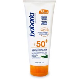 Babaria Crema Facial Solar Aloe SPF50+ 75 ml