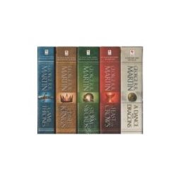 Random House George R. R. Martin's A Game Of Thrones 5-book Boxed Set (song Of Ice And Fire Series): A Game Of Thrones, A Clash Of Kings, A Storm Of Swords, A Feas