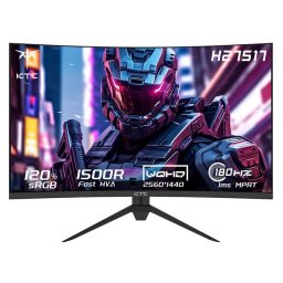 KTC H27S17 27" LED QHD 180Hz FreeSync Premium Curvo