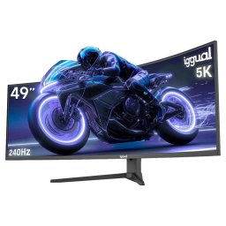 Monitor Iggual MM AA 49" UltraWide 5K 240Hz VA Curvo Altura Ajustable