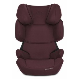 Silla de coche infantil Cybex Solution X i-Fix Grupo 2-3 Roja con Reposacabezas Ajustable
