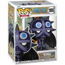Figura de acción coleccionable Funko Pop! Plus King One Piece con espada dorada